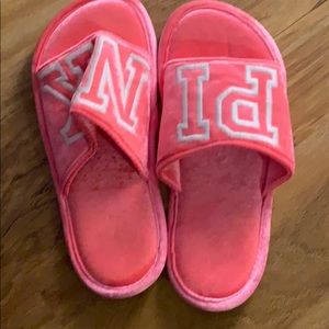 Pink slippers